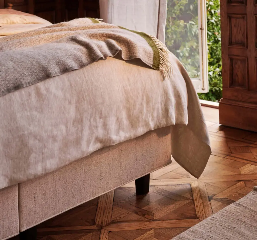 Detailansicht des Vispring Herald Superb Bettes